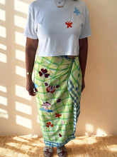 Sky Bloom Sarong Set